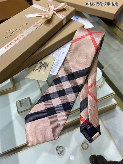 burberry tie fake